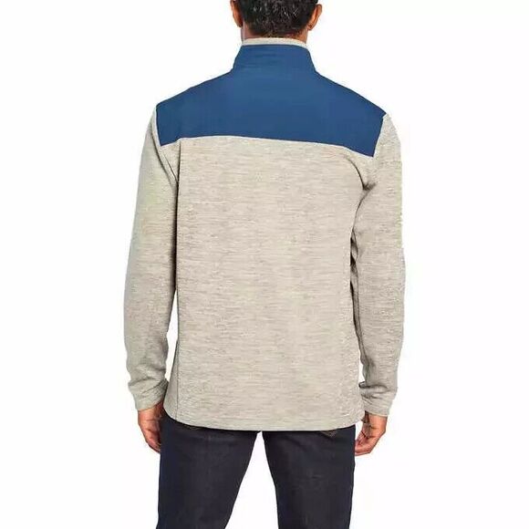 Orvis Men's Bonded Mesh Full-Zip Jacket, Light Gray, XL - Picture 3 of 5